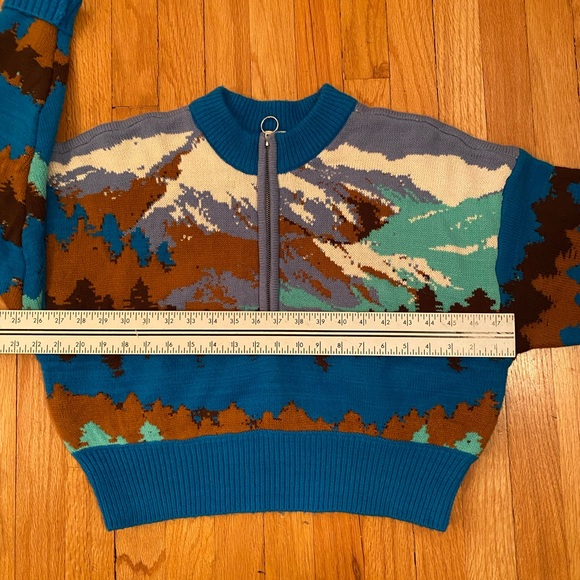 BDG Ski sweater. Medium. 1/4 zip. Urban Outfitters - Picture 6 of 8